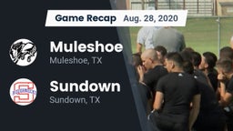 Recap: Muleshoe  vs. Sundown  2020