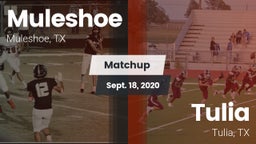 Matchup: Muleshoe  vs. Tulia  2020