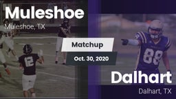 Matchup: Muleshoe  vs. Dalhart  2020