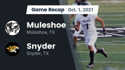 Recap: Muleshoe  vs. Snyder  2021