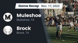 Recap: Muleshoe  vs. Brock  2022