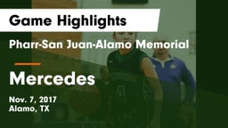 Pharr-San Juan-Alamo Memorial  vs Mercedes  Game Highlights - Nov. 7, 2017