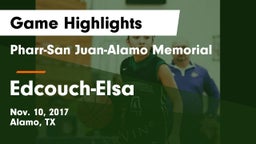 Pharr-San Juan-Alamo Memorial  vs Edcouch-Elsa  Game Highlights - Nov. 10, 2017