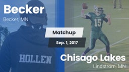 Matchup: Becker  vs. Chisago Lakes  2017