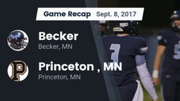 Recap: Becker  vs. Princeton , MN 2017