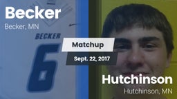 Matchup: Becker  vs. Hutchinson  2017