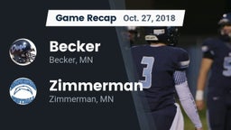 Recap: Becker  vs. Zimmerman  2018