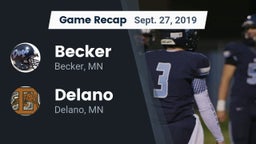 Recap: Becker  vs. Delano  2019