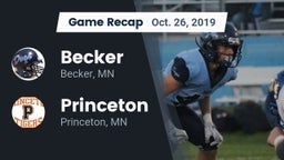 Recap: Becker  vs. Princeton  2019