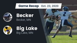 Recap: Becker  vs. Big Lake  2020