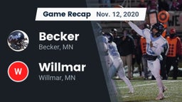 Recap: Becker  vs. Willmar  2020