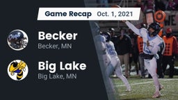Recap: Becker  vs. Big Lake  2021