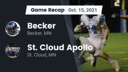 Recap: Becker  vs. St. Cloud Apollo  2021