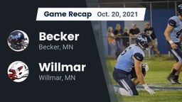 Recap: Becker  vs. Willmar  2021