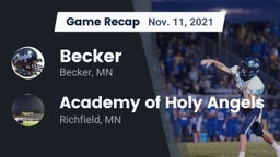 Recap: Becker  vs. Academy of Holy Angels  2021