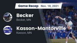 Recap: Becker  vs. Kasson-Mantorville  2021