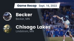 Recap: Becker  vs. Chisago Lakes  2022