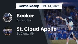 Recap: Becker  vs. St. Cloud Apollo  2022