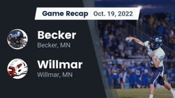 Recap: Becker  vs. Willmar  2022