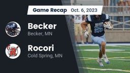 Recap: Becker  vs. Rocori  2023