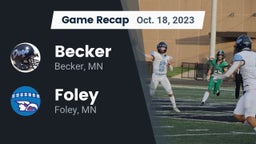 Recap: Becker  vs. Foley  2023
