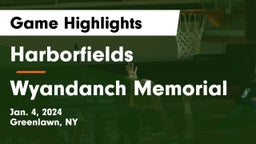 Harborfields  vs Wyandanch Memorial  Game Highlights - Jan. 4, 2024