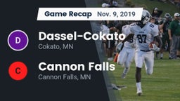 Recap: Dassel-Cokato  vs. Cannon Falls  2019