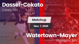 Matchup: Dassel-Cokato High vs. Watertown-Mayer  2020