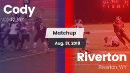 Matchup: Cody  vs. Riverton  2018