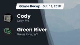 Recap: Cody  vs. Green River  2018