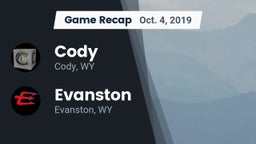 Recap: Cody  vs. Evanston  2019