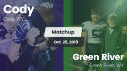 Matchup: Cody  vs. Green River  2019