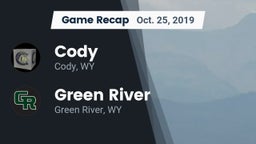 Recap: Cody  vs. Green River  2019