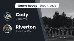 Recap: Cody  vs. Riverton  2020