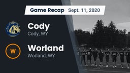 Recap: Cody  vs. Worland  2020