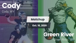 Matchup: Cody  vs. Green River  2020