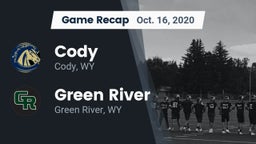 Recap: Cody  vs. Green River  2020