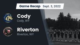 Recap: Cody  vs. Riverton  2022