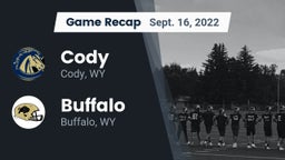 Recap: Cody  vs. Buffalo  2022