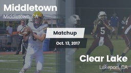 Matchup: Middletown High Scho vs. Clear Lake  2017
