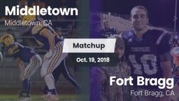 Matchup: Middletown High Scho vs. Fort Bragg  2018