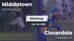 Matchup: Middletown High Scho vs. Cloverdale  2018