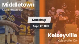 Matchup: Middletown High Scho vs. Kelseyville  2019