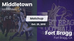 Matchup: Middletown High Scho vs. Fort Bragg  2019