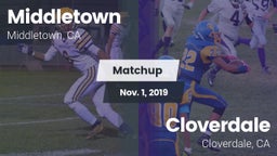 Matchup: Middletown High Scho vs. Cloverdale  2019