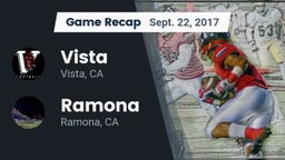Recap: Vista  vs. Ramona  2017