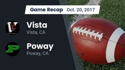 Recap: Vista  vs. Poway  2017