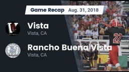 Recap: Vista  vs. Rancho Buena Vista  2018
