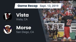 Recap: Vista  vs. Morse  2019