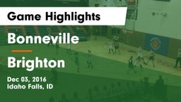 Bonneville  vs Brighton  Game Highlights - Dec 03, 2016